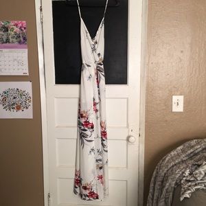 Long elegant floral dress 👗